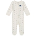 Baby Boy Logo Print Footed Coverall