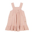 Little Girls One Piece Gauze Tiered A-Line Dress