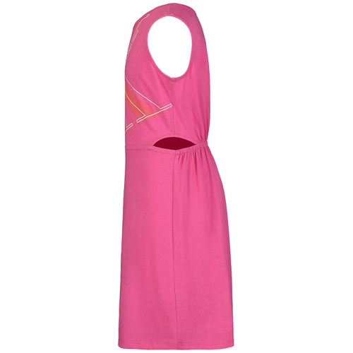  Big Girls Cut-Out-Waist Logo Dress