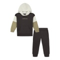 Toddler Boys Logo Colorblock Fleece Hoodie Joggers 2-Piece Set