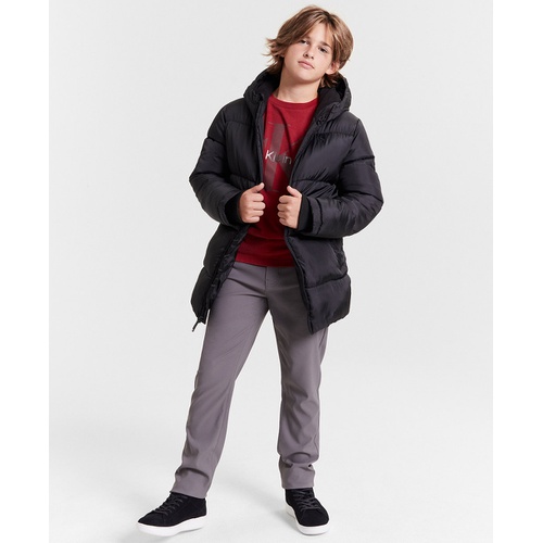  Big Boys Slim Fit Performance Stretch Flex 5 Pocket Pant