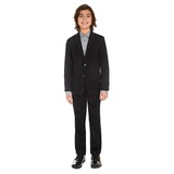 Big Boys Modern Fit Gab Suit Jacket and Dress Pants 2-Piece Set