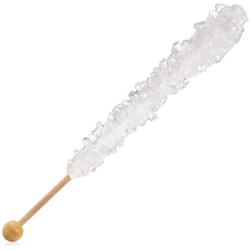  Candy Buffet Store Large White Rock Candy - 12 Pack Sugar Flavored - How To Build a Candy Buffet Table Guide Included