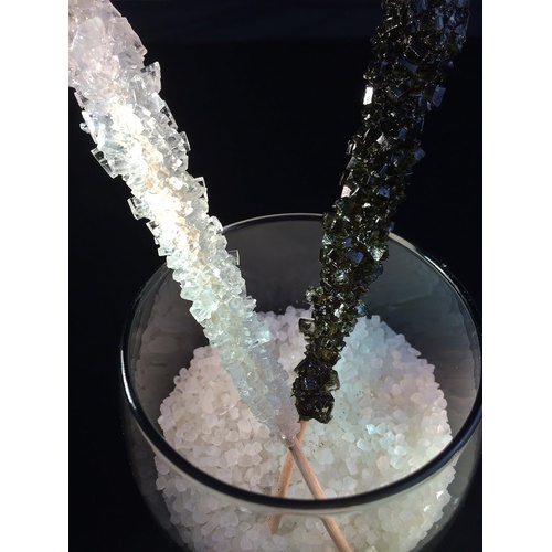  Candy Buffet Store Large White Rock Candy - 12 Pack Sugar Flavored - How To Build a Candy Buffet Table Guide Included