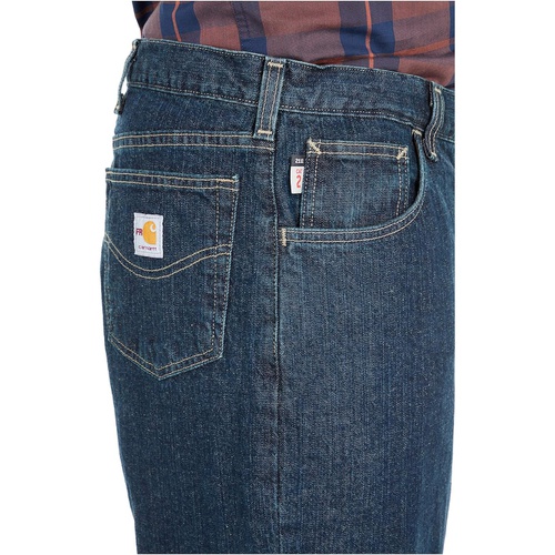 칼하트 Carhartt Big & Tall Flame-Resistant Rugged Flex Jeans Straight Fit