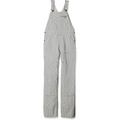 Carhartt Womens Brewster Double Front Railroad Striped Bib Overalls