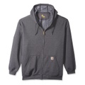 Carhartt Men Big and Tall Midweight Hooded Zip-Front Sweatshirt