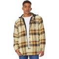 Carhartt Rugged Flex Relaxed Fit Flannel Fleece Lined Hooded Shirt Jacket