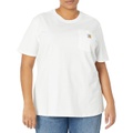 Womens Carhartt Plus Size WK87 Workwear Pocket Short Sleeve T-Shirt