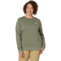 Womens Carhartt Relaxed Fit Midweight French Terry Crew Neck Sweatshirt