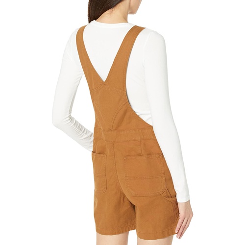 칼하트 Womens Carhartt Rugged Flex Relaxed Fit Canvas Shortall