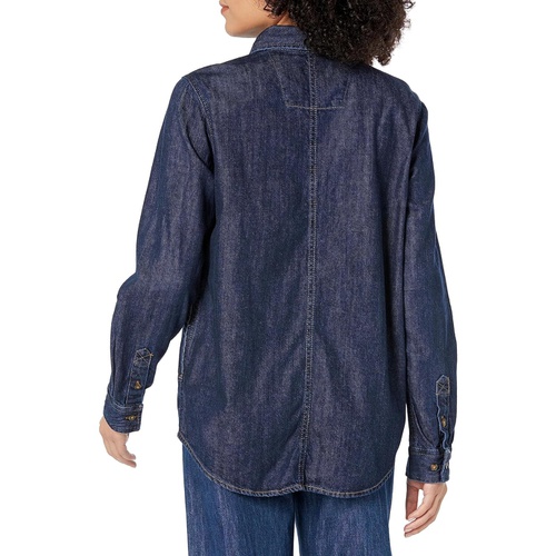 칼하트 Womens Carhartt Relaxed Fit Midweight Denim Overshirt