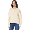 Womens Carhartt Loose Fit Midweight French Terry Henley Sweatshirt