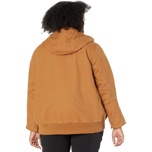 칼하트 Womens Carhartt Plus Size WJ130 Washed Duck Active Jacket