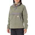 Womens Carhartt Fleece 1/4 Snap Front Jacket