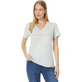 Womens Carhartt Relaxed Fit Lightweight Short Sleeve Carhartt Graphic V-Neck T-Shirt