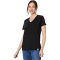 Womens Carhartt Relaxed Fit Lightweight Short Sleeve V-Neck T-Shirt