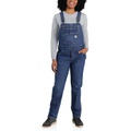 Womens Carhartt Rugged Flex Relaxed Fit Denim Bib Overalls