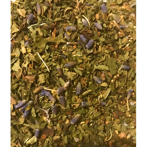  Caribbean Fusion Sauces and Spices Caribbean Fusion - Mint Sensation, Organic Peppermint, Organic Spearmint, Organic Lavender and Organic Organic Orange Premium Loose Leaf herbal tea Caffeine Free, Relaxing, Mellow,