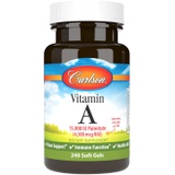 Carlson - Vitamin A, 15000 IU Palmitate (4500 mcg RAE), Vision Health & Healthy Skin, Immune Function, 240 Softgels