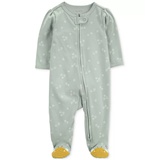 Baby Boys and Baby Girls 2-Way Zip Sleep and Play Coverall