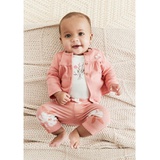 Baby Girls Little Cardigan Bodysuit and Pants 3 Piece Set