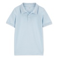 Little Boys Ribbed Collar Polo Shirt