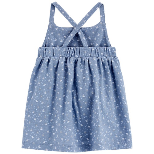 카터스 Baby Girls Polka Dot Bee Sleeveless Dress