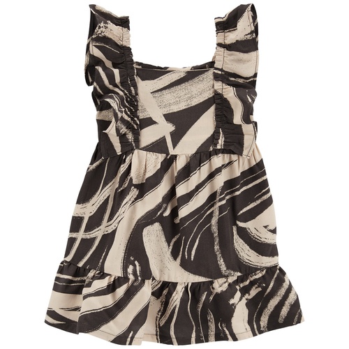 카터스 Baby Girls Zebra Print LENZING ECOVERO Dress