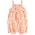 Baby Boys Gingham Seersucker Romper