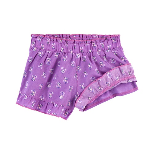 카터스 Toddler Girls Floral Poplin Shorts