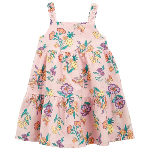 카터스 Toddler Girls Floral Lawn Dress