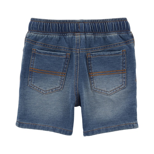 카터스 Toddler Girls Pull-On Denim Shorts