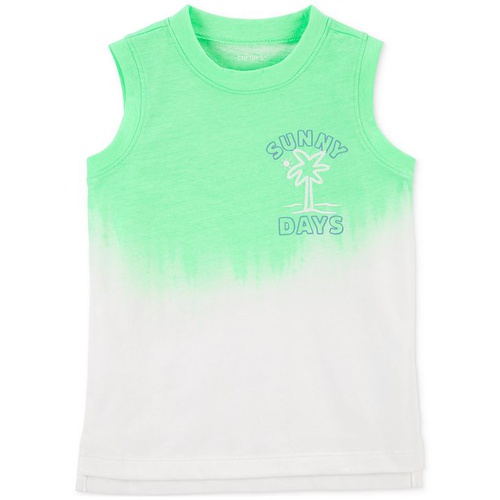 카터스 Toddler Boys Sunny Days Graphic Tie-Dyed Tank Top