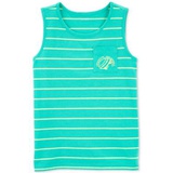 Little & Big Boys Striped Pocket Tank Top