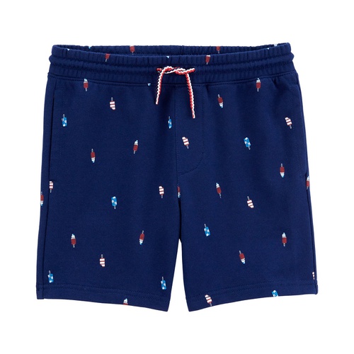 카터스 Big Boys Popsicle Pull On French Terry Shorts