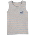 Little & Big Boys Striped Pocket Tank Top