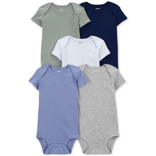 카터스 Baby Boys and Baby Girls 5-Pc. Short Sleeve Bodysuits Set