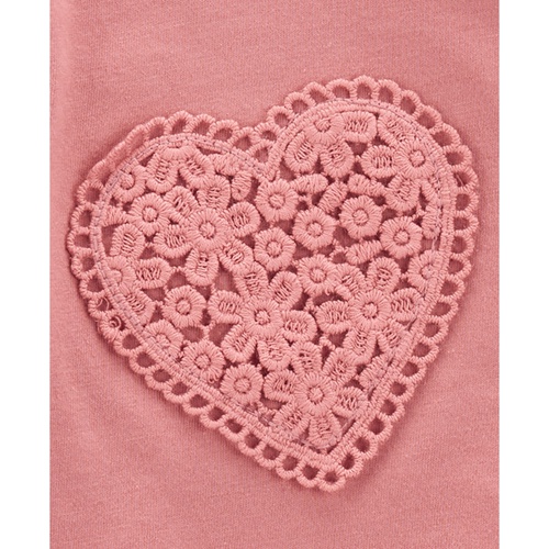 카터스 Toddler Girls Heart Boxy-Fit Graphic T-Shirt