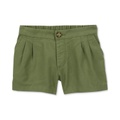 Toddler Girls Pleated Twill Shorts