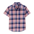 Toddler Boys Plaid Button-Down Shirt