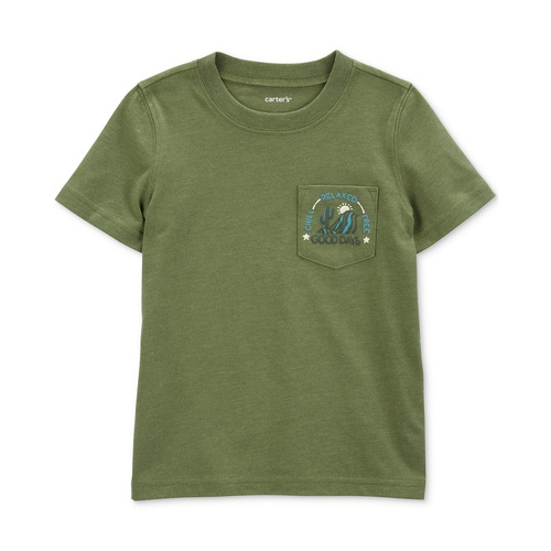 카터스 Toddler Boys Good Days Graphic Pocket T-Shirt