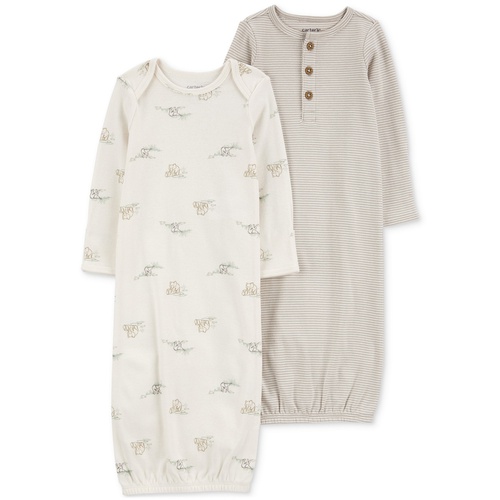 카터스 Baby 2-Pc. Cotton Sleeper Gown Set