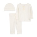 Baby Hat T-Shirt & Pants 3 Piece Set