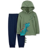 Toddler Boys Dinosaur Hooded T-Shirt & Jogger Set