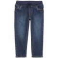 Toddler Boys Cotton Pull-On Drawstring Jeans