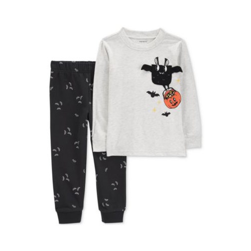 카터스 Toddler Boys Halloween Bat T-Shirt & Jogger Pants 2 Piece Set