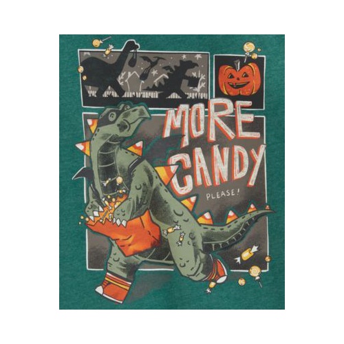 카터스 Toddler Boys Dinosaur Halloween Graphic T-Shirt