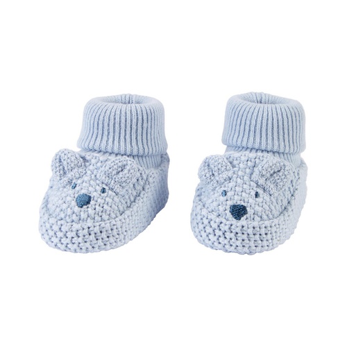 카터스 Baby Boys Bear Crochet Booties