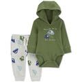 Baby Boys Rollin with My Daddy Bodysuit & Pants 2 Piece Set